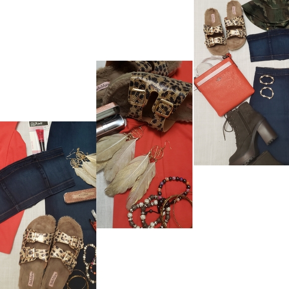 sz. 8 avail🎉HP!! 💎🤎 Slides - Picture 3 of 6